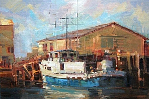 简约多彩,美国画家玛丽·麦克萨姆风景画选(上)