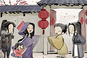 妹子大冬天穿薄纱cos服拜年,身材姣好,却被网友吐槽是作妖